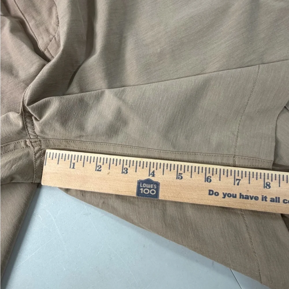 Faherty Shorts Mens 40 Khaki All Day Chino Stretch Zip Pocket Lightweight‎